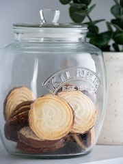 Kilner Set of 2 Clear Universal Storage Jars - Image 2 of 3