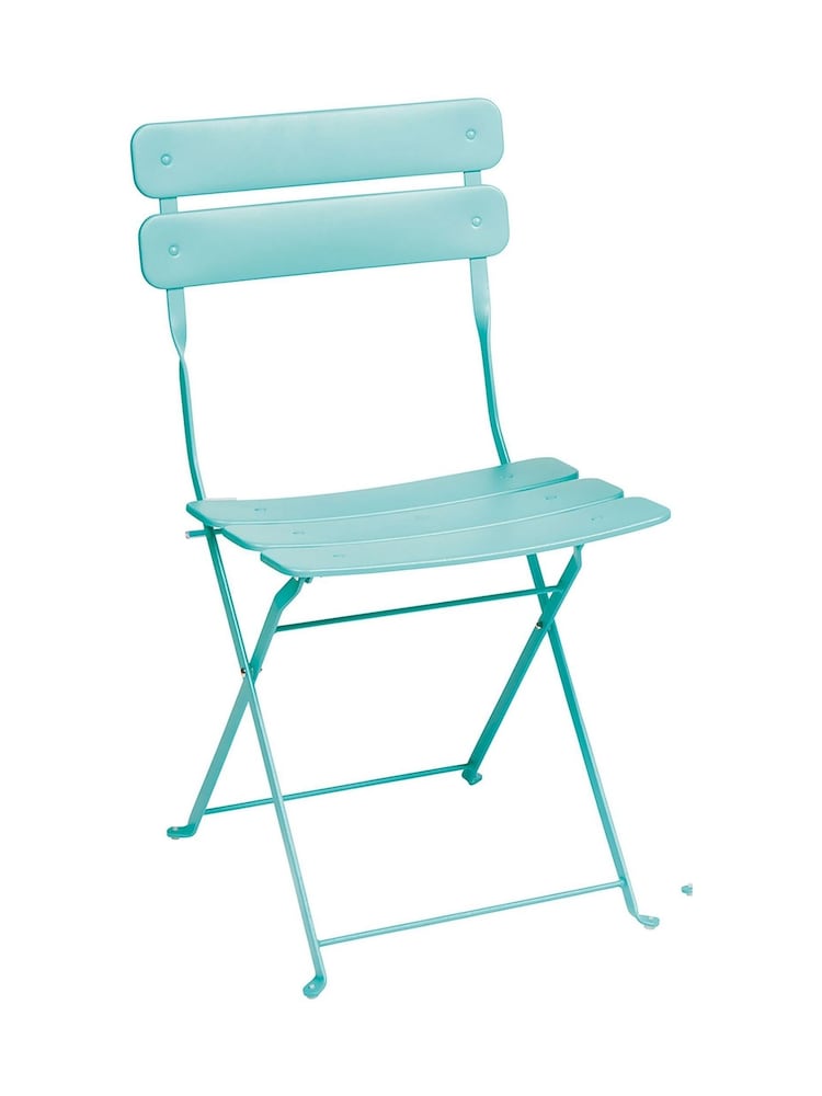 Premier Decorations Ltd Aqua 2 Seater Metal Bistro 2 Seater Set - Image 2 of 3