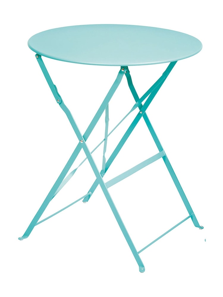 Premier Decorations Ltd Aqua 2 Seater Metal Bistro 2 Seater Set - Image 3 of 3