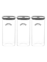 Kilner Set of 3 Clear Fresh Storage Jars 1.5l - Image 1 of 5