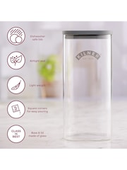 Kilner Set of 3 Clear Fresh Storage Jars 1.5l - Image 3 of 5