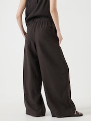 Negro cromo - Hush Blend Petunia Wide Leg Skirt - Imagen 4 de 6