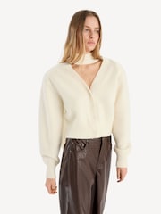 Rotate Brown Wide Leg 5 Pocket Trousers - Image 2 of 6