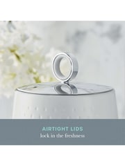 Swan Set of 3 White Elegance Canisters - Image 5 of 11