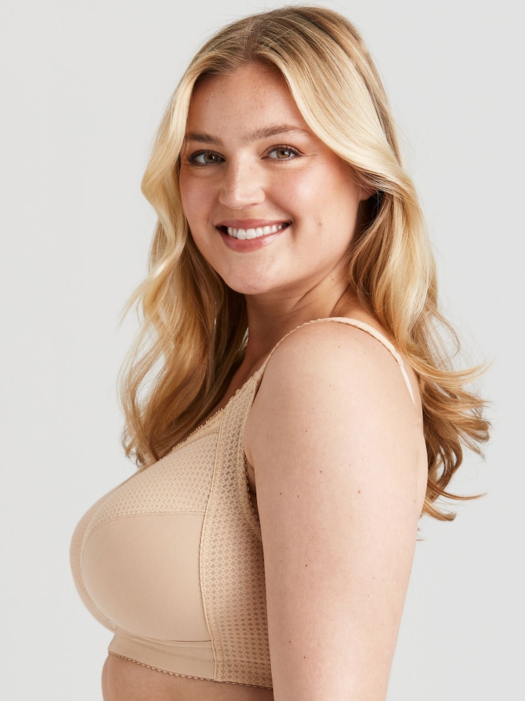 Çılpaq - İsveçli Miss Mary Diamond Simsiz Büstqalter - 4şəkildən 4 şəkil