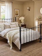 Laura Ashley Natural Ladyfern 100% Cotton Duvet Cover and Pillowcase Set - Image 2 of 5