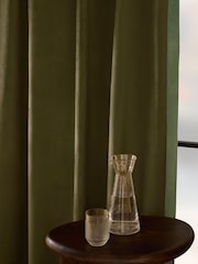 MADE.COM Audley kontrastgardiner med dolda flikar - Bild 2 av 3