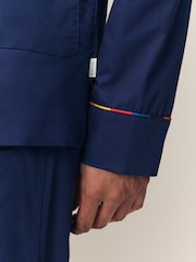 Signature Stripe Trim Pyjamas Set - Image 6 of 6