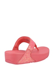 Amblers Safety Pink Lulu Glitter Toe-Post Sandals - Image 3 of 4
