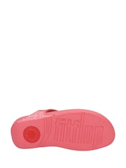 Amblers Safety Pink Lulu Glitter Toe-Post Sandals - Image 4 of 4