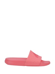 FitFlop Pink iQushion Arrow Slides - Image 1 of 4