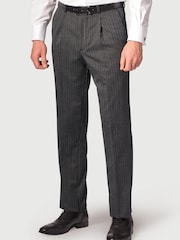 Brook Taverner Black Morning Suit Striped Trousers - Image 1 of 2