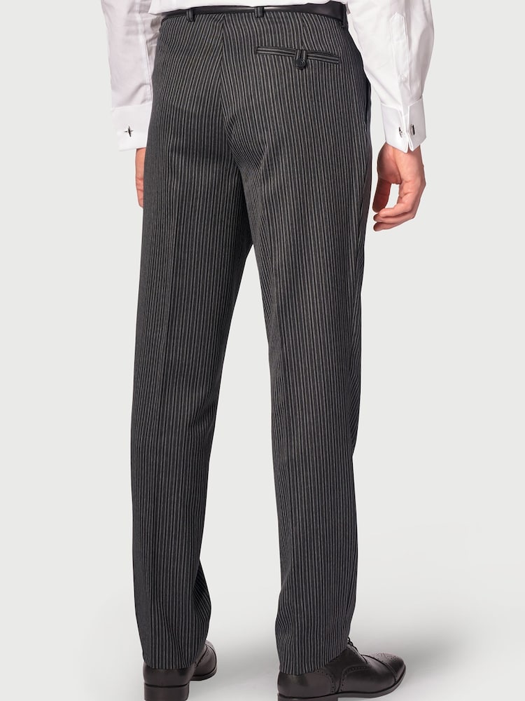 Brook Taverner Black Morning Suit Striped Trousers - Image 2 of 2