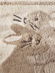 Natural Spring Bunny Bath Mat - Image 2 of 3