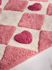 Pink Heart Bath Mat - Image 2 of 3
