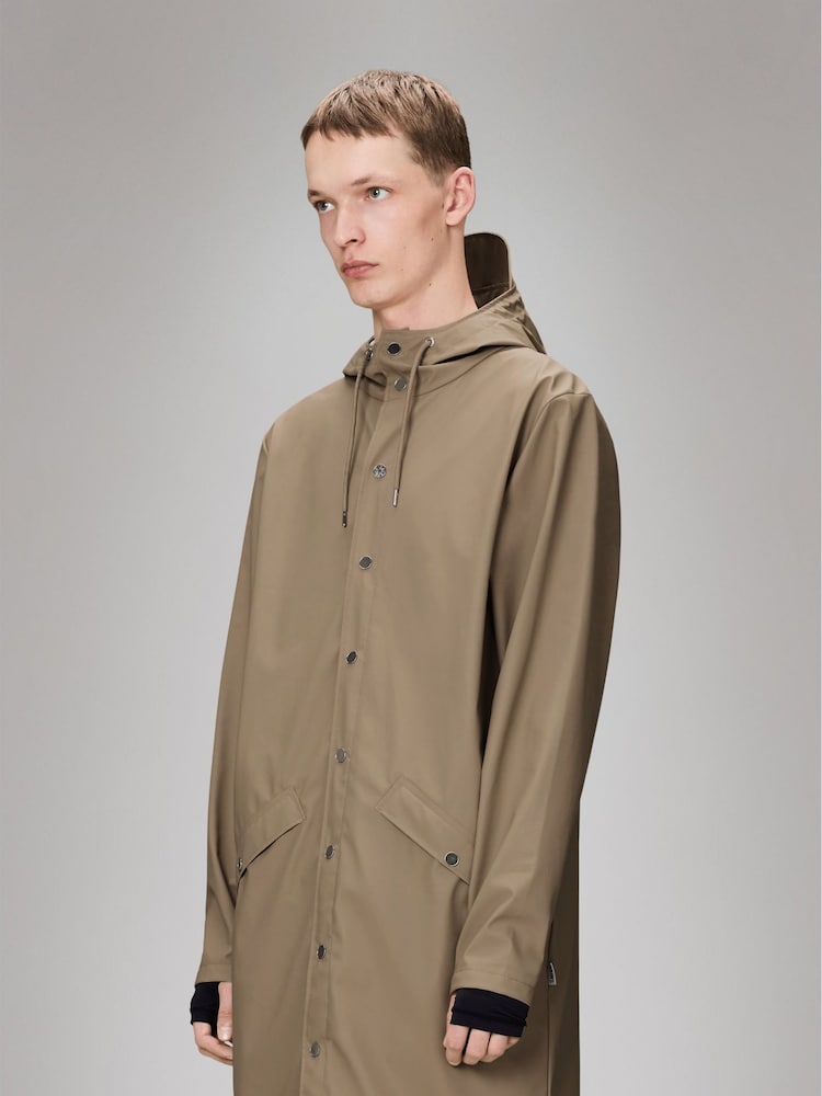 Rains Long Jacket W3 - Image 2 of 5 Rains Long Jacket W3 - Image 2 of 5