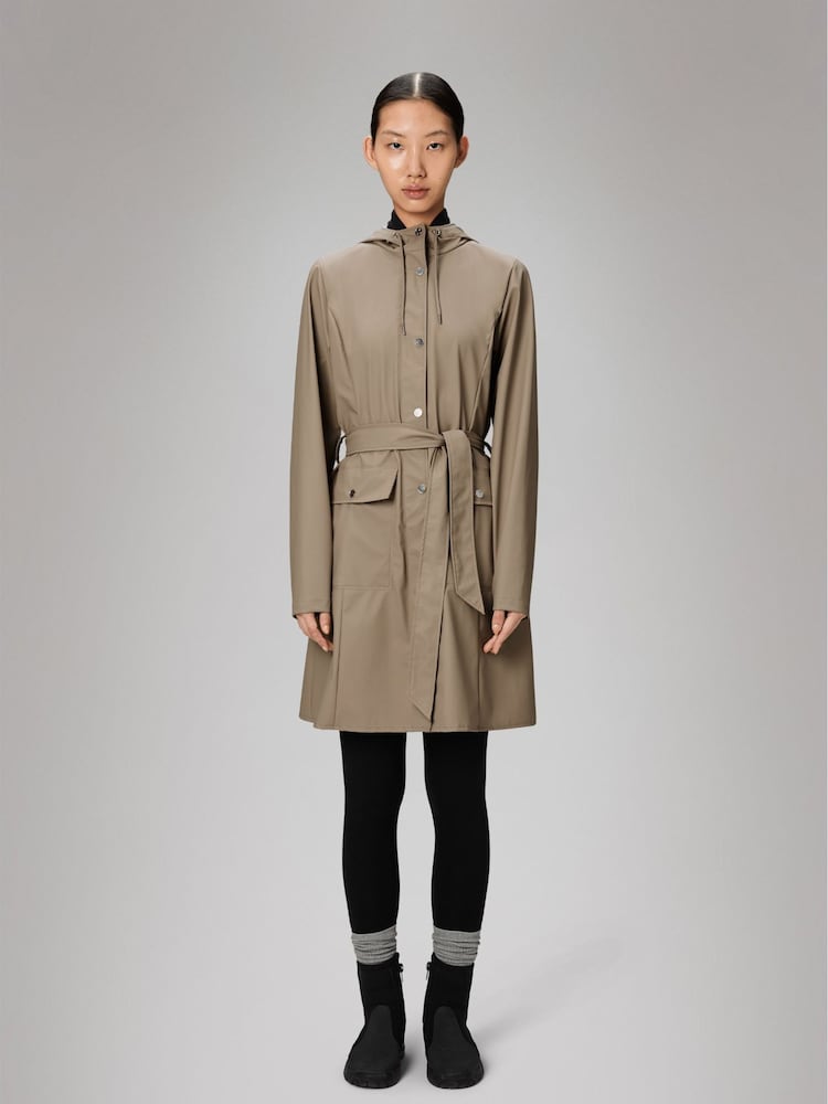 Rains Curve Long Jacket W3 - Image 1 of 4