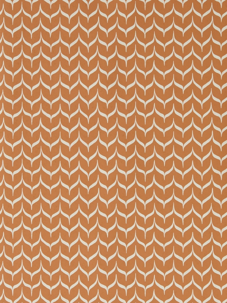 Harlequin Terracotta Adderstone Pacific Holland A4 Wallpaper Sample - Image 1 of 1