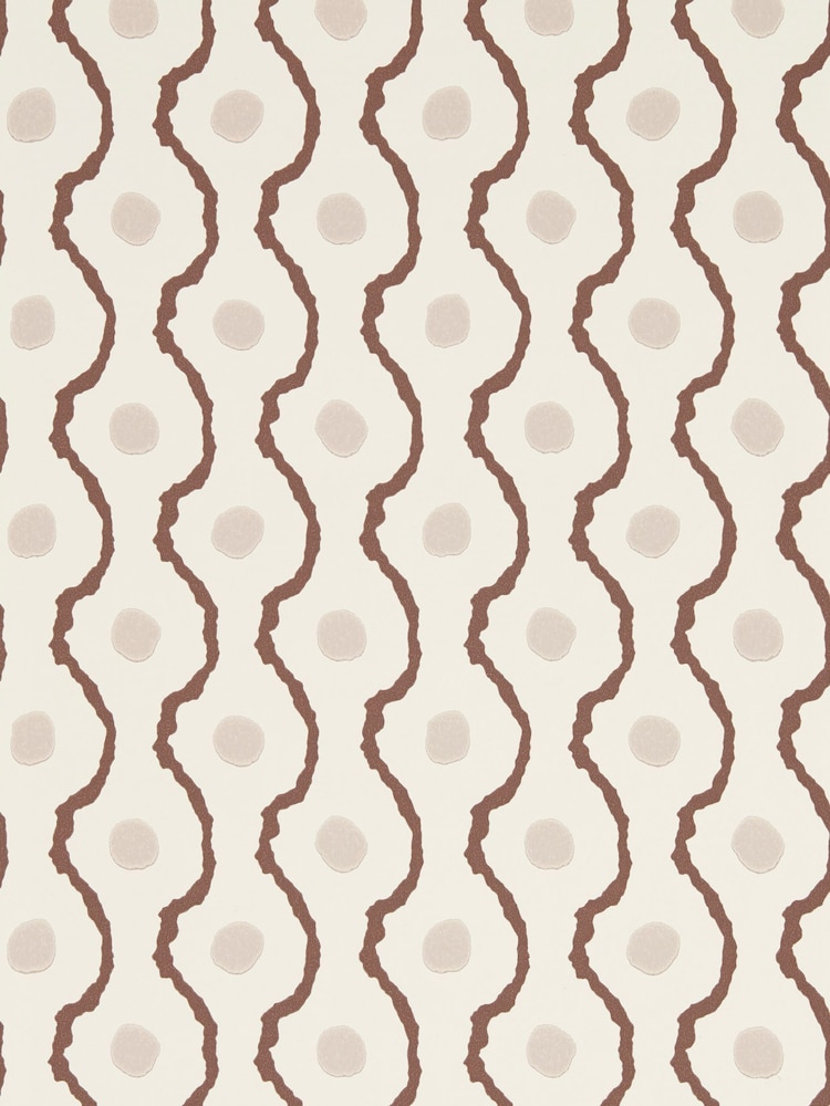 Harlequin ChocolateDusk Connor Chocolate Dusk Holland A4 Wallpaper Sample - Image 1 of 1