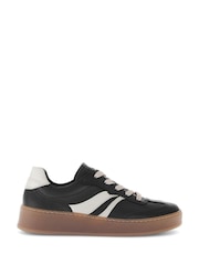 Gabor Dahma Leather Black Trainers - Image 1 of 5