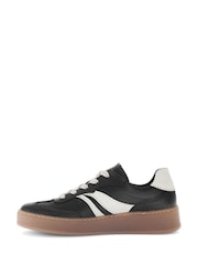Gabor Dahma Leather Black Trainers - Image 2 of 5