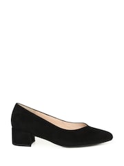 Gabor Dixie Suede Court Black Shoes - Image 1 of 5