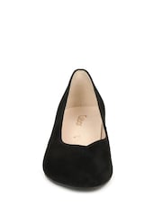 Gabor Dixie Suede Court Black Shoes - Image 4 of 5