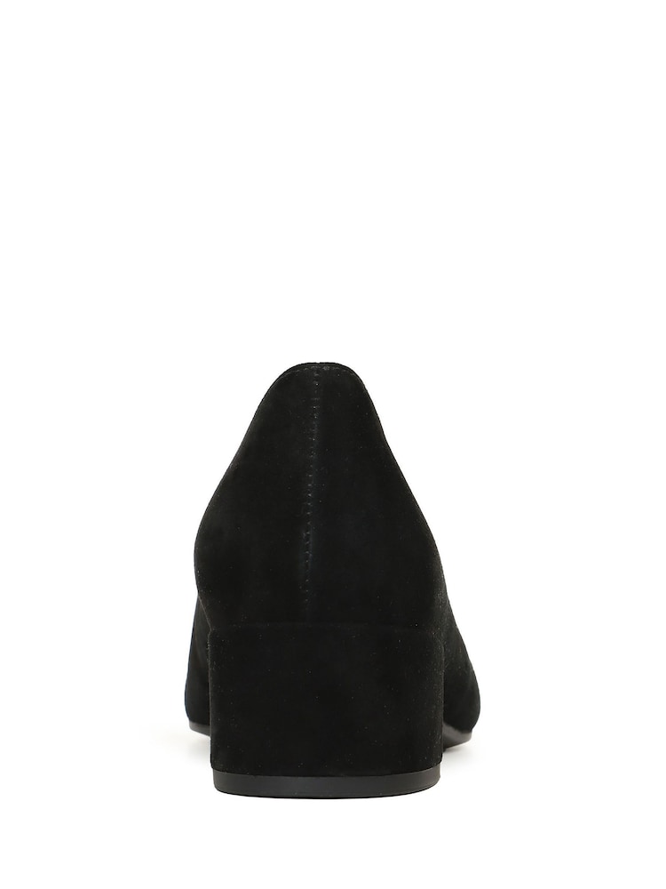 Gabor Dixie Suede Court Black Shoes - Image 5 of 5