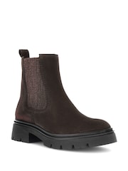 Gabor Marissa English Brown Suede Boots - Image 3 of 5