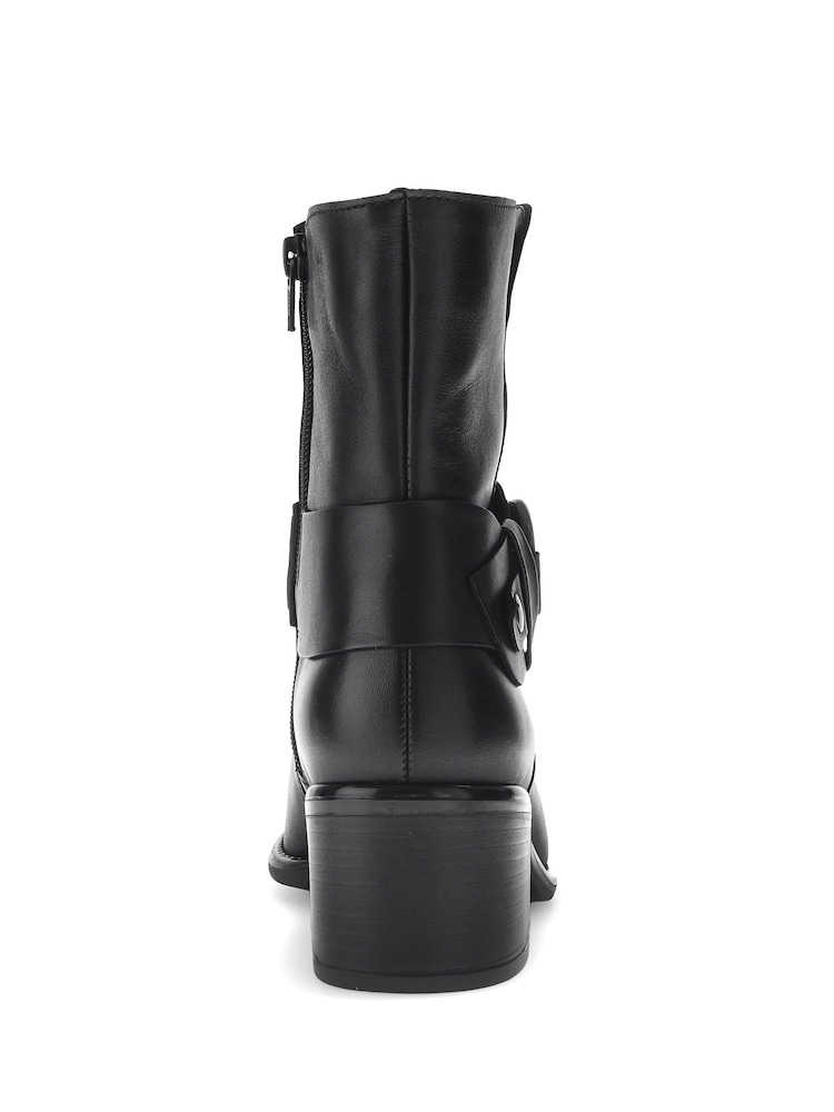 Gabor Easel Leather Black Boots - Image 5 of 5 Gabor Easel Leather Black Boots - Image 5 of 5