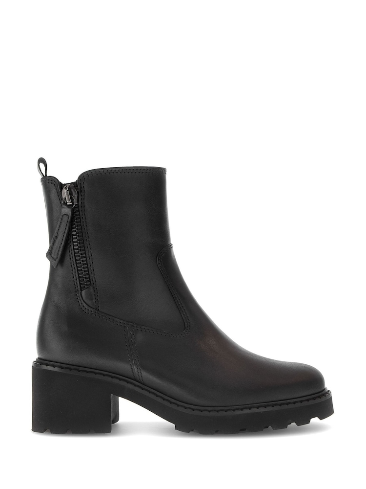 Gabor Euston Leather Black Boots - Image 1 of 2