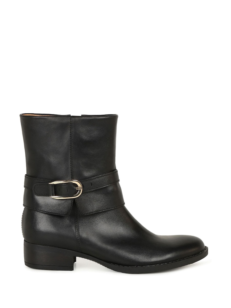 Gabor Ginger Leather Black Boots - Image 1 of 5