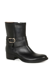 Gabor Ginger Leather Black Boots - Image 3 of 5