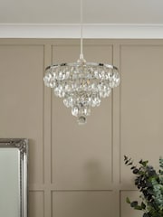 BHS Chrome Elsa Easyfit Ceiling Light - Image 2 of 7
