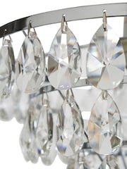 BHS Chrome Elsa Easyfit Ceiling Light - Image 6 of 7