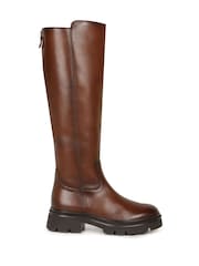 Gabor Match Sattel Leather Brown Boots - Image 1 of 5