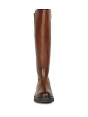 Gabor Match Sattel Leather Brown Boots - Image 4 of 5