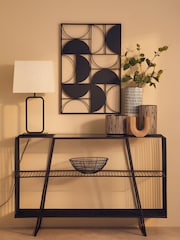 Interiors by Premier Black Lucas 60cm Table Lamp - Image 1 of 4