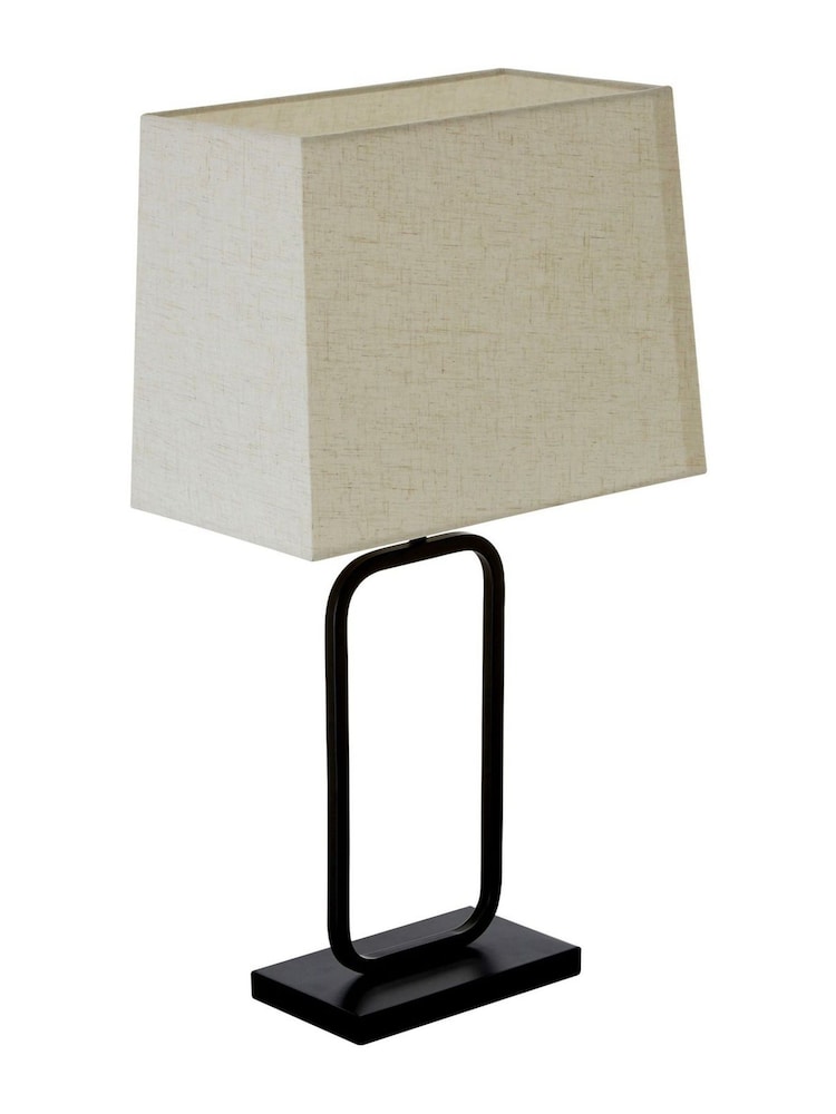 Interiors by Premier Black Lucas 60cm Table Lamp - Image 4 of 4 Interiors by Premier Black Lucas 60cm Table Lamp - Image 4 of 4