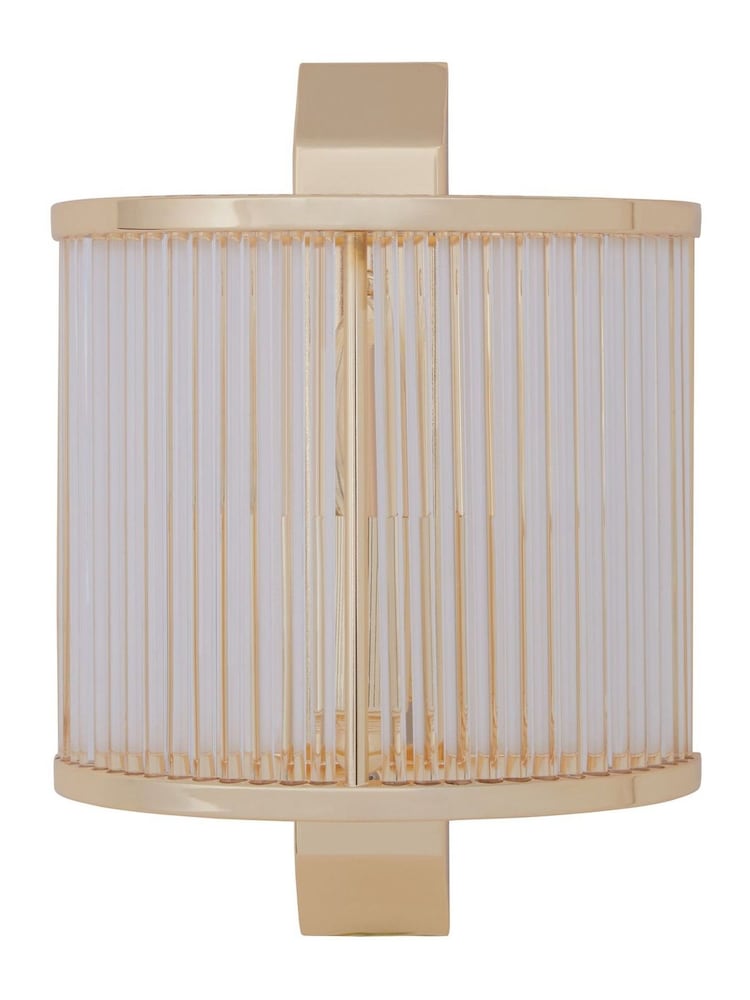 Fifty Five South Gold Salasco Wall Light with Shade - Image 2 of 4 Fifty Five South Gold Salasco Wall Light with Shade - Image 2 of 4