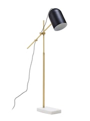 Fifty Five South Black Equipoise Floor Lamp - Image 1 of 3