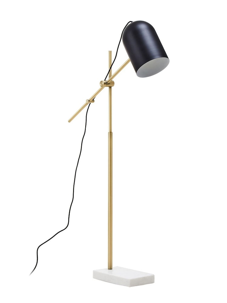 Fifty Five South Black Equipoise Floor Lamp - Image 1 of 3