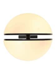 Fifty Five South Matte Black Abira Ball Wall Light - Image 4 of 4
