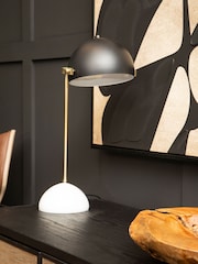 Fifty Five South Brass Murdoch Iron Table Lamp - Image 3 of 4