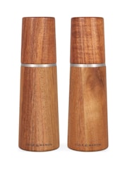 Cole & Mason Natural Acacia Marlow Beech Salt & Pepper Mill Set - Image 4 of 5