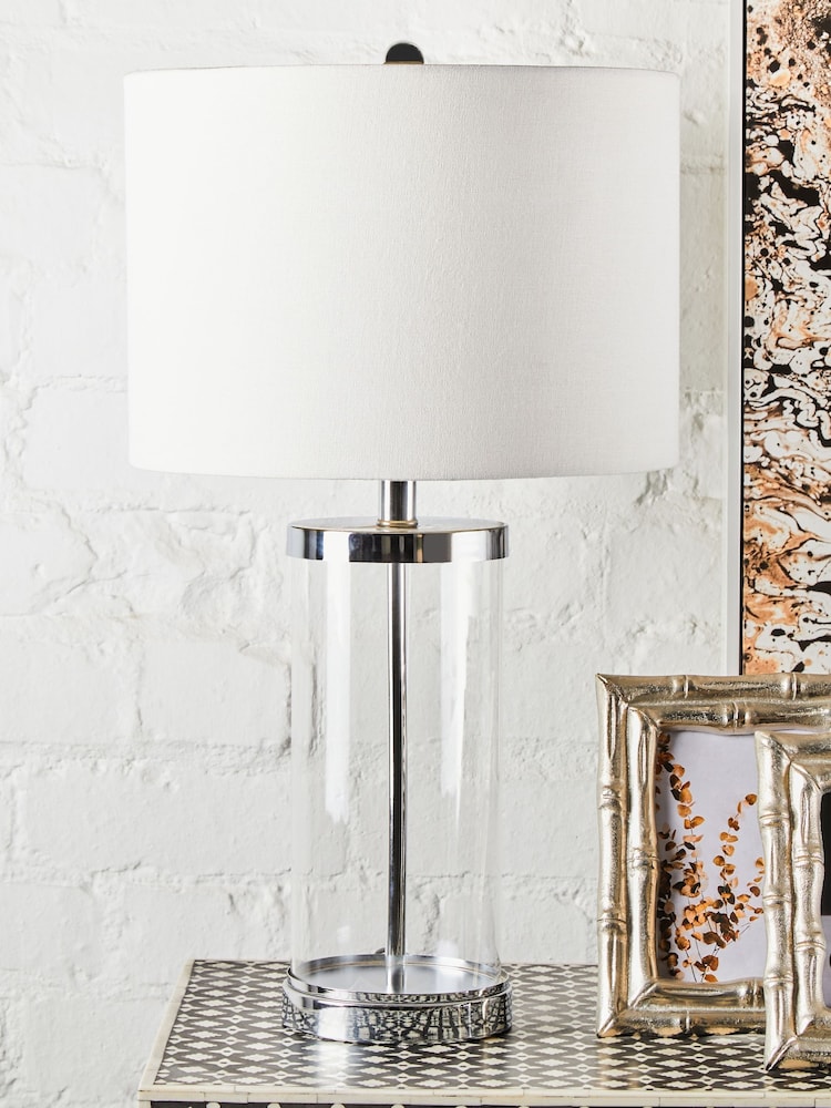 Fifty Five South Silver Franklyn Table Lamp - Image 1 of 4