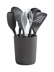 Zyliss 7 Piece Beluga Grey Utensil Set - Image 4 of 4