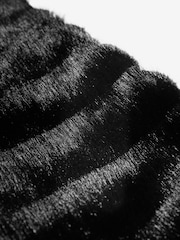 Lipsy Black Faux Fur Scarf - Image 2 of 3