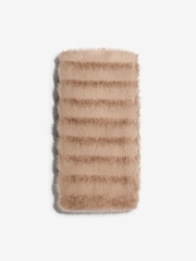 Lipsy Neutral Faux Fur Scarf - Image 1 of 3