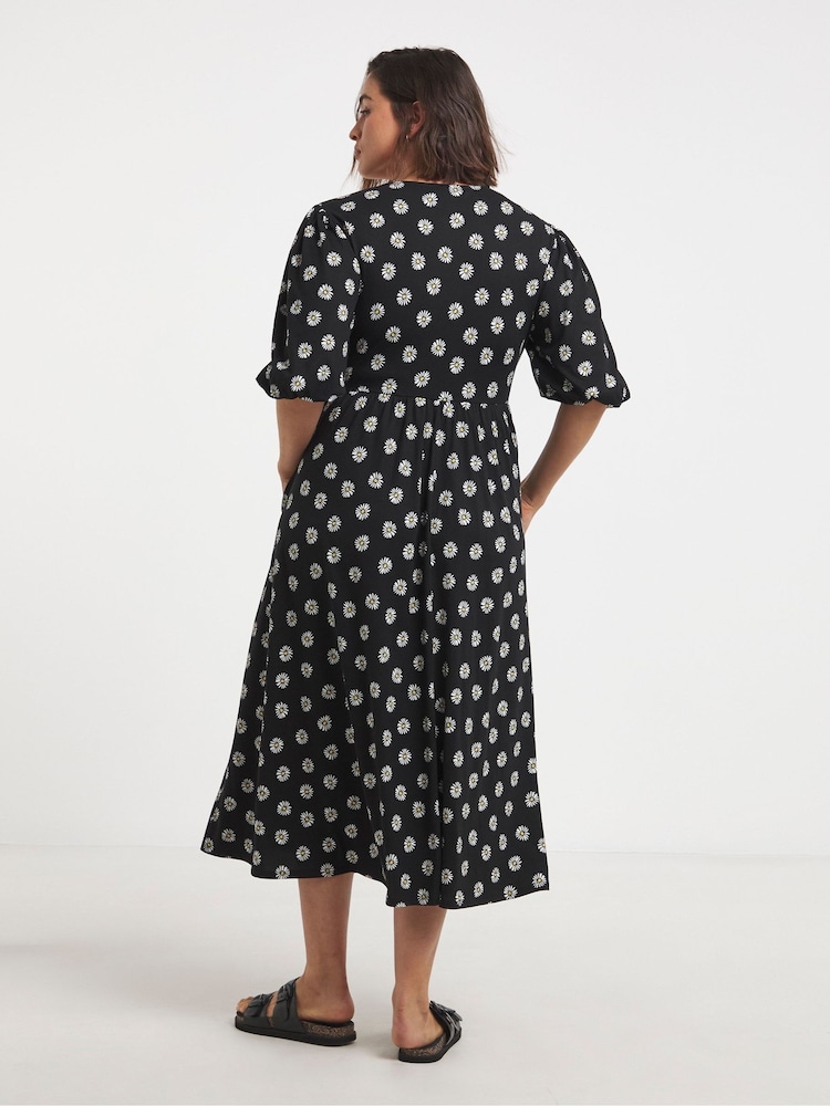 Vestido a media pierna con bolsillo Supersoft de Simply Be - Imagen 2 de 4 Vestido a media pierna con bolsillo Supersoft de Simply Be - Imagen 2 de 4